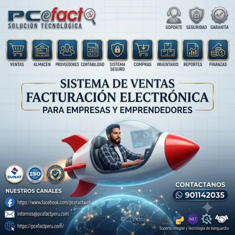 Sistema de Ventas y Facturación Electrónica — oferta PCEFACT PERU